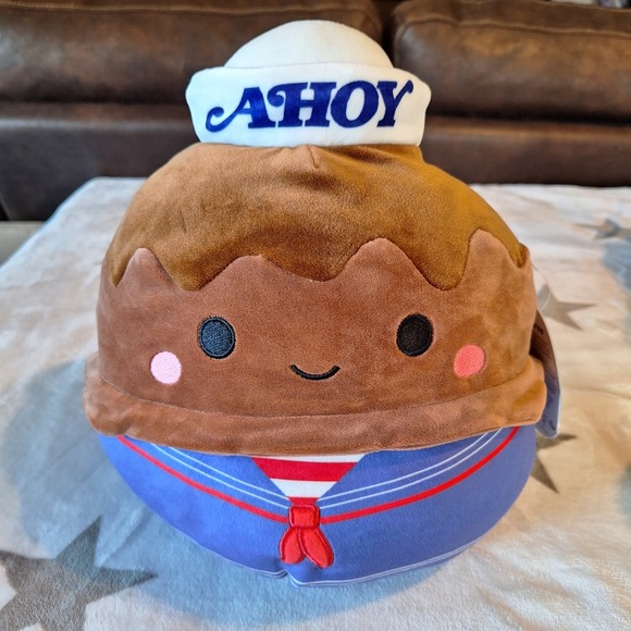 Squishmallows Other - Squishmallows 10" Stranger Things Ahoy Chocolate Pudding Netflix Series